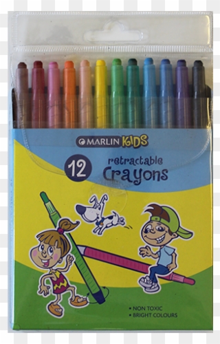 600 X 600 2 - Marlin Retractable Crayons Clipart