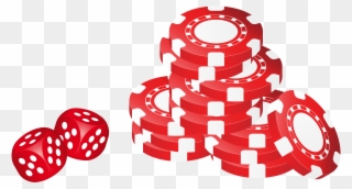 Casino Token Poker Dice Gambling - Dice Clipart