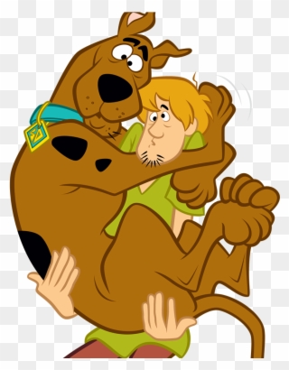 Scooby Doo In Shaggy's Arms - Scooby Doo Clipart