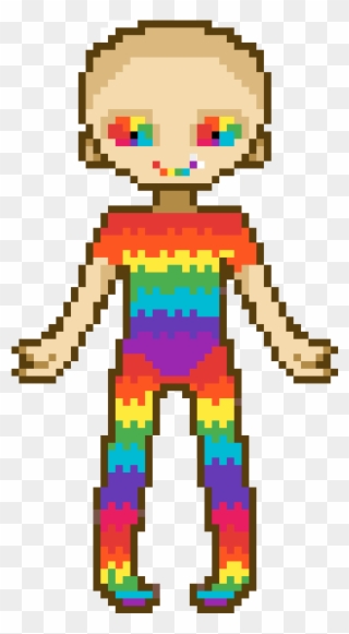 Rainbow Cancer Girl - Fnac Candy The Cat Clipart