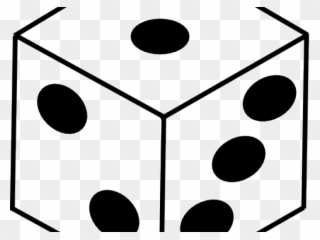 Dice Clipart Dadu - Drawing Holes In Isometric - Png Download
