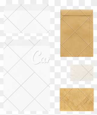 Envelopes Mockup Template Photos By Canva - Paper Clipart