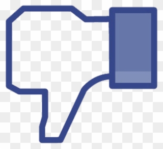 Dislike Png - Facebook Thumbs Down No Background Clipart