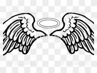 Wings Clipart Cartoon - Angel Wings Vector Png Transparent Png