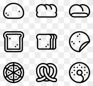 Bakery - Medical Services Icons Clipart