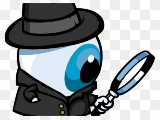 Blue Eyes Clipart Spy Eye - Png Download