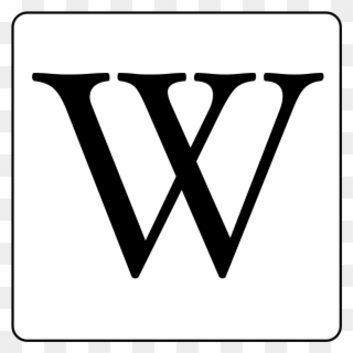 Letter W Written With The Font Hoefler Text Clipart