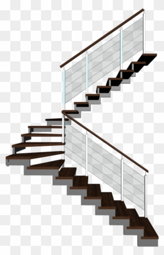 Free Staircase Clipart - Stairs - Png Download