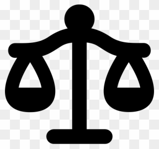 Libra Justice Balanced Scale Symbol - Libra Símbolo Clipart