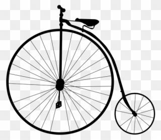 Пенни Фартинг, Колеса, Велосипед, Джеймс Starley Old - L Histoire Du Vélo Clipart