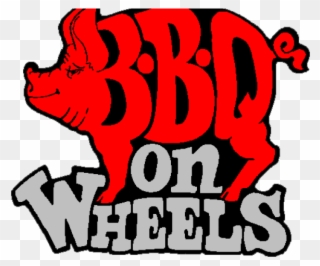 Barbecue Clipart Party Host - Bbq On Wheels - Png Download
