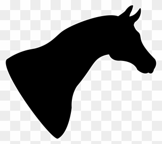 Download Png - Horse Head Silhouette Png Clipart