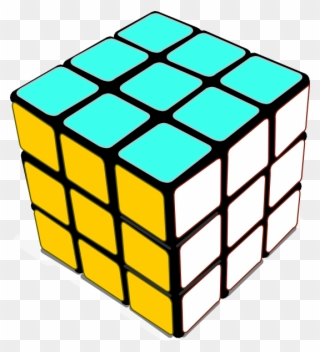 Clipart Of Cubic, Cube And Cude - Gif De Cubo Rubik - Png Download