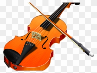 Violin Clipart Transparent Background - Violin Musical Instrument - Png Download