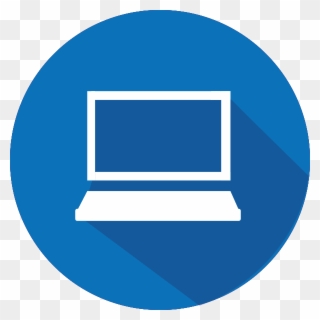 Watsonwalker Website Icon Software Blue - Computer Minimalist Icon Clipart