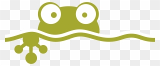 Or The Way That The Back Wall Of The Space Has A Conspicuous - Frog Clipart