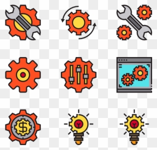 Gear - Surfing Icon Clipart