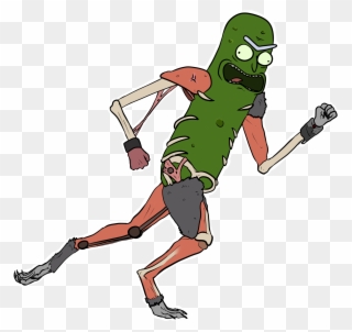 Pickle Rick Png - Pickle Rick In Rat Suit Clipart