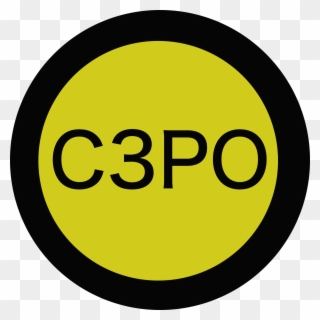 C3po Design - Circle Clipart