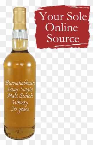 Bunnahabhain Islay Single Malt Scotch Whisky 26 Year - Grain Whisky Clipart