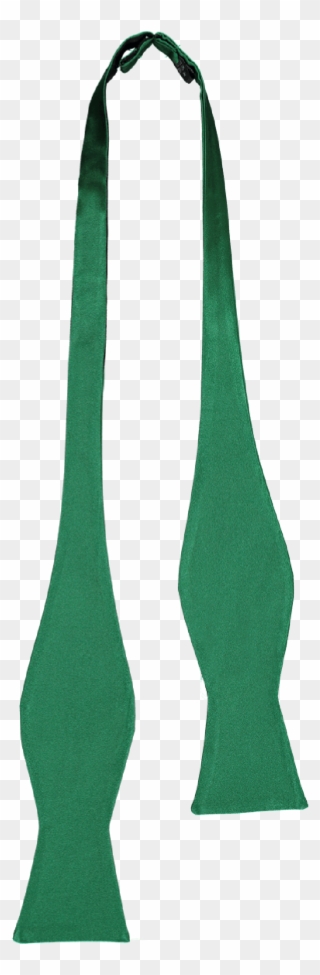 Bow Tie Silk Green - Tie Clipart