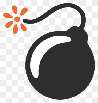 Bomb Emoji - Bomba Emoji Png Clipart