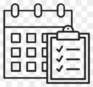 Task And Schedule Management - Medical Prescription Icon Clipart