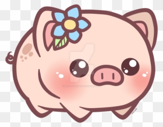 Pig Pink Cute Kawaii Heart Mud Dirty Pork Oink Animal Cafepress