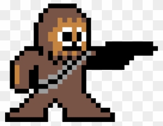 Chewbacca - 2d Video Game Characters Clipart