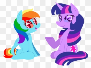 Wildberry-poptart, Backwards Cutie Mark, Duo, Female, - Cartoon Clipart