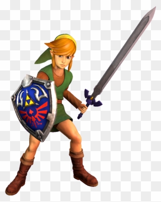 Legend Of Zelda Ocarina Time Soulcalibur Ii - Legend Of Zelda A Link Clipart