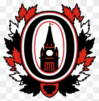 Ottawa Senators Peace Tower Logo Copy - Emblem Clipart