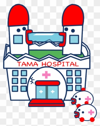 Tamagotchi Hospital - Tamatown Clipart