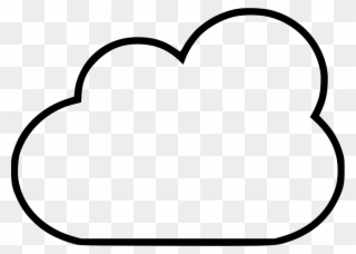 Cloud Drawing Png - Heart Clipart