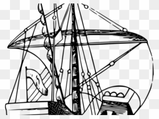 Harbor Clipart Black And White - Drawing - Png Download