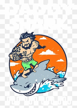 Aquaman Daddy Shark Doo Doo Doo Clipart