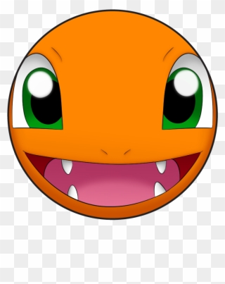 25" Or - Charmander Pokemon Face Clipart