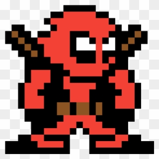 Deadpool - 2d Video Game Characters Clipart