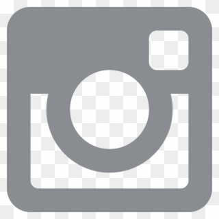 Instagram Logo Grey - Dark Gray Instagram Icon Clipart