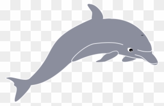 Dolphin Enrique Meza Mixed Tone - Dolphin Clip Art - Png Download