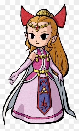 Which Design Of Princess Zelda Do You Like The Most - Zelda Four Swords Zelda Clipart
