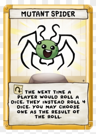 And Then Use The D6 ), Am I Able To Re-roll All Four - Binding Of Isaac Four Souls Cards Clipart