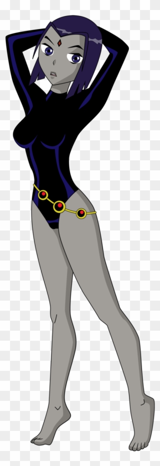 F Da D A Cebb Png Pixels - Teen Titans Raven Sexy Legs Clipart