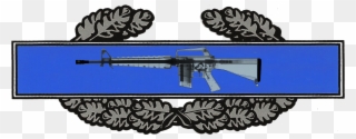 Weaponsman Com Logo Transparent - Combat Infantry Badge Clipart