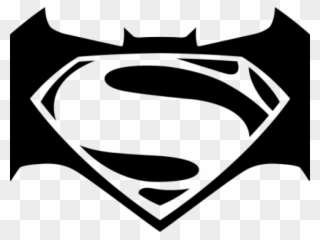 Batman V Superman Clipart Black And White - Batman Vs Superman Png Transparent Png