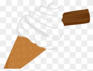 Waffle Cone Clipart Purple - Ice Cream Bar - Png Download