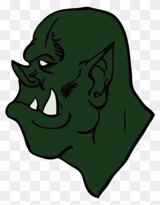 The Orc Was The First And After I Watched Some Tutorials - Illustration Clipart