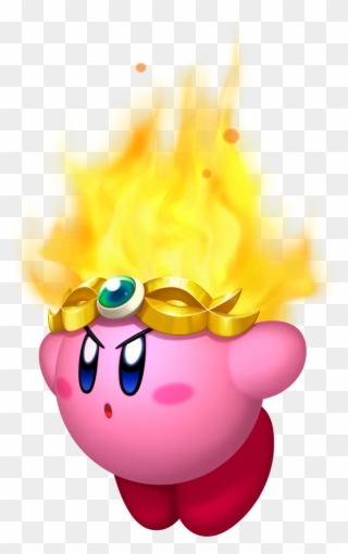 I - Fire Kirby Star Allies Clipart