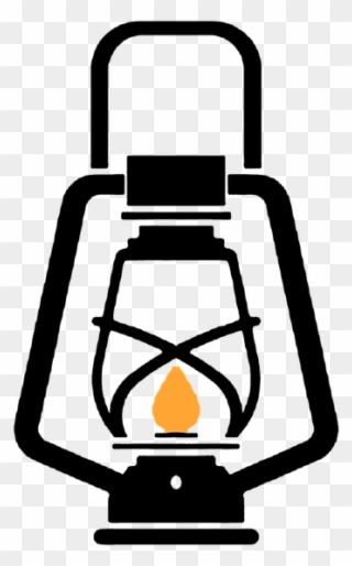 White, Background, Retro, Glass, Light, Flame, Wick - Lantern Outline Clipart