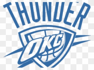 Oklahoma City Thunder Clipart Transparent - Oklahoma City Thunder Logo Svg - Png Download